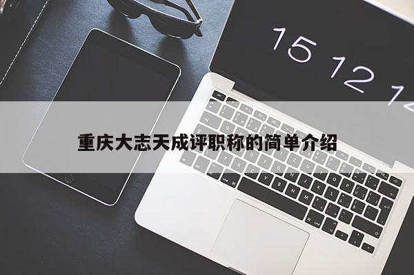 重慶大志天成評職稱的簡單介紹